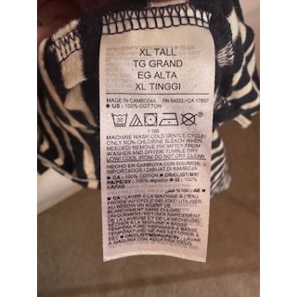 Old Navy XL Tall SS Henley Midi - Picture 5 of 8